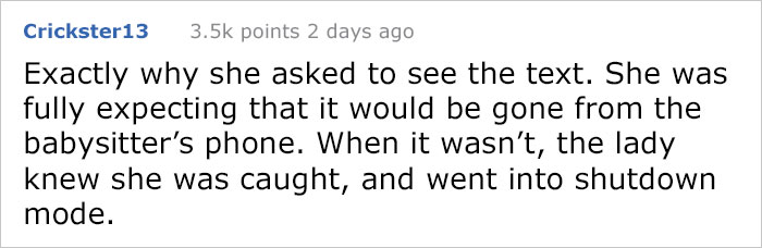 Mom Refuses To Pay Babysitter Because She 'Gets Free Ice Cream And Day Of Fun', So She Shows Her 'Deleted' Texts