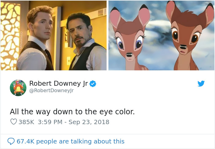 Chris Evans Robert Downey Jr Disney