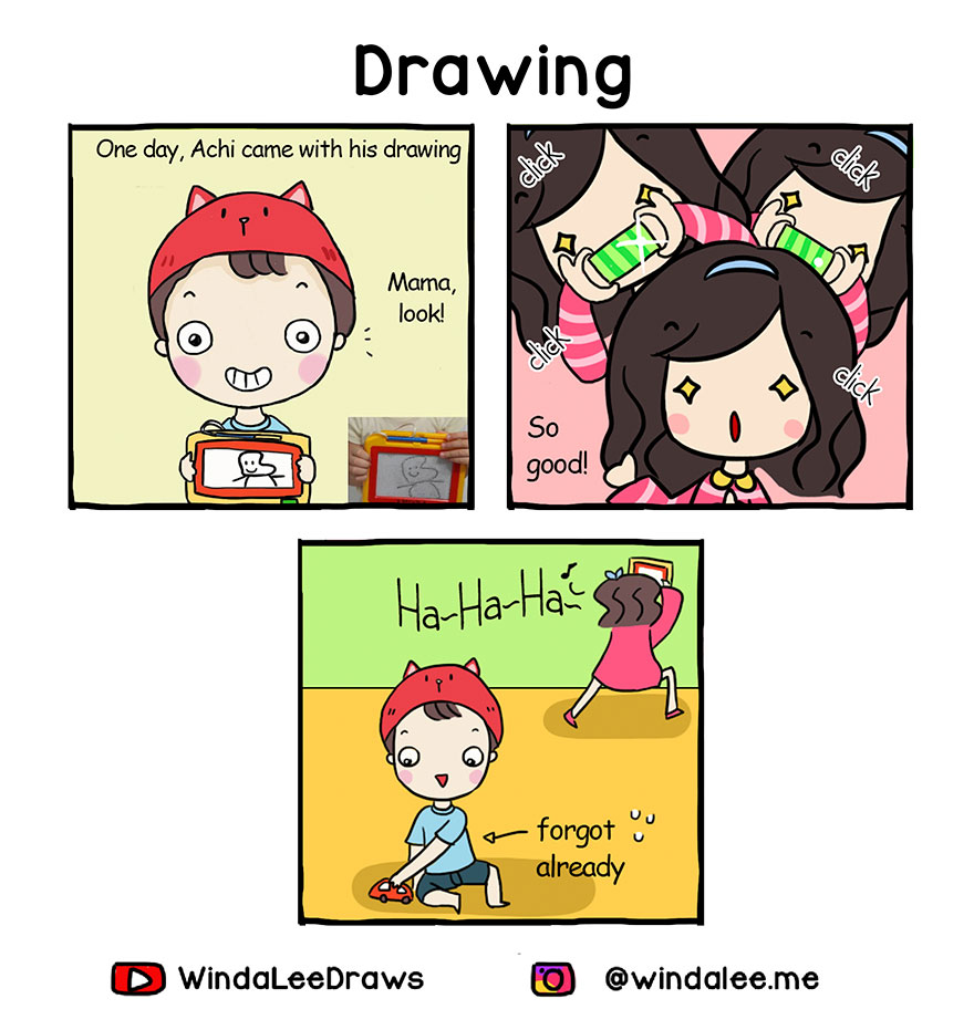 I Capture Little Moments Of My Family Life To Remind Everyone Not To Take Them For Granted (25 Comics)