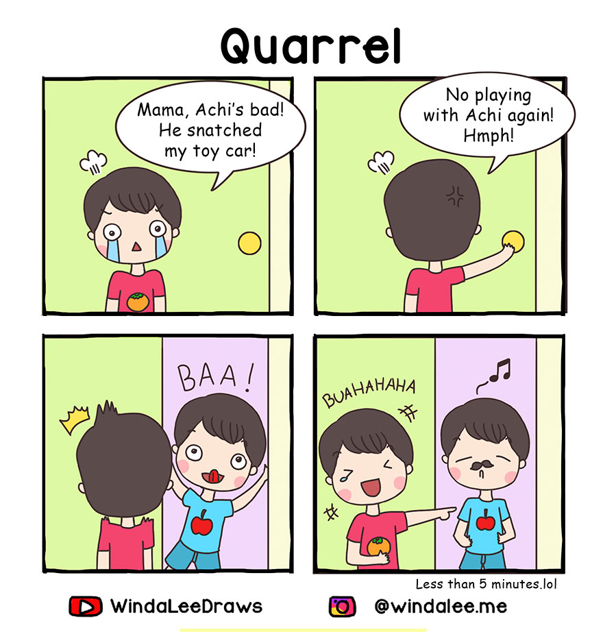 I’m A Web Comic Artist Who Draw Every Sweet Little Moments In My Life And Family (20+ Pics)