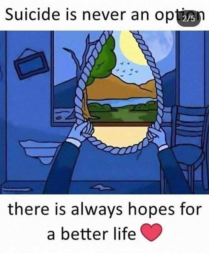 Notice How Life Looks Better Inside The Noose