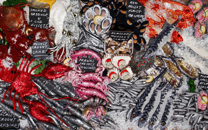 This Artist Crochets Sea Food So Well You Can Almost Taste It