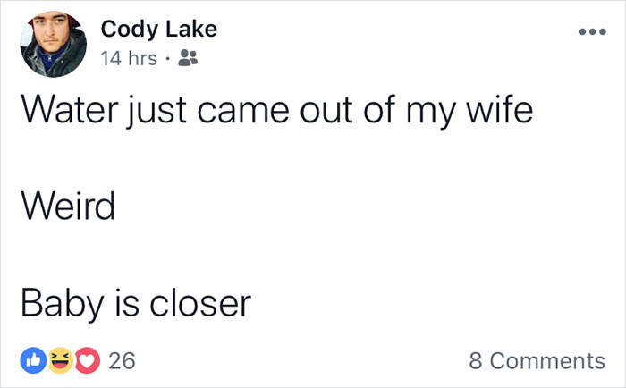 Man Posts Hilarious Live Updates Of His Wife Giving Birth, And It Will Crack You Up