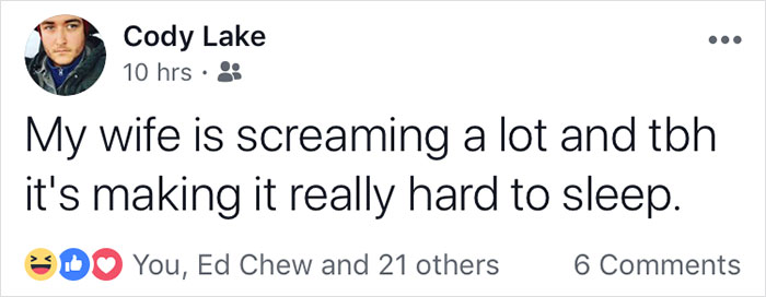 Man Posts Hilarious Live Updates Of His Wife Giving Birth, And It Will Crack You Up