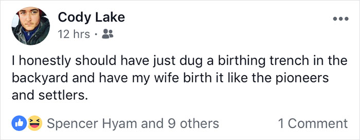 Man Posts Hilarious Live Updates Of His Wife Giving Birth, And It Will Crack You Up