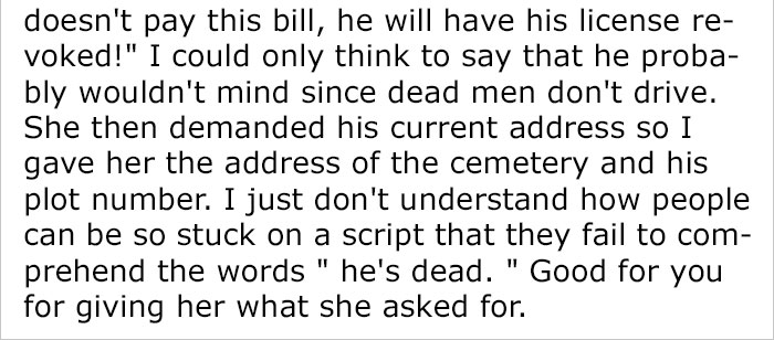 A Utility Company Demanded To Speak With Dead House Owner Directly, So His Daughter Brought Him To The Appointment