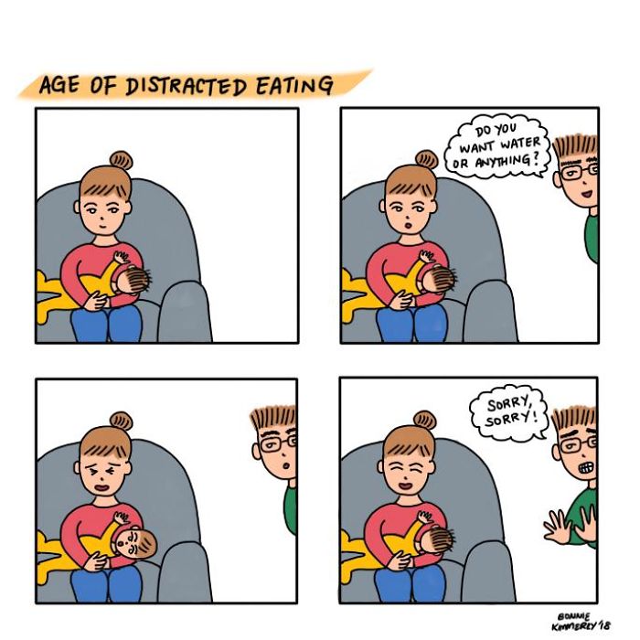 I Draw Cartoons To Show The Mundane Yet Funny Moments Of Life With Two Young Boys