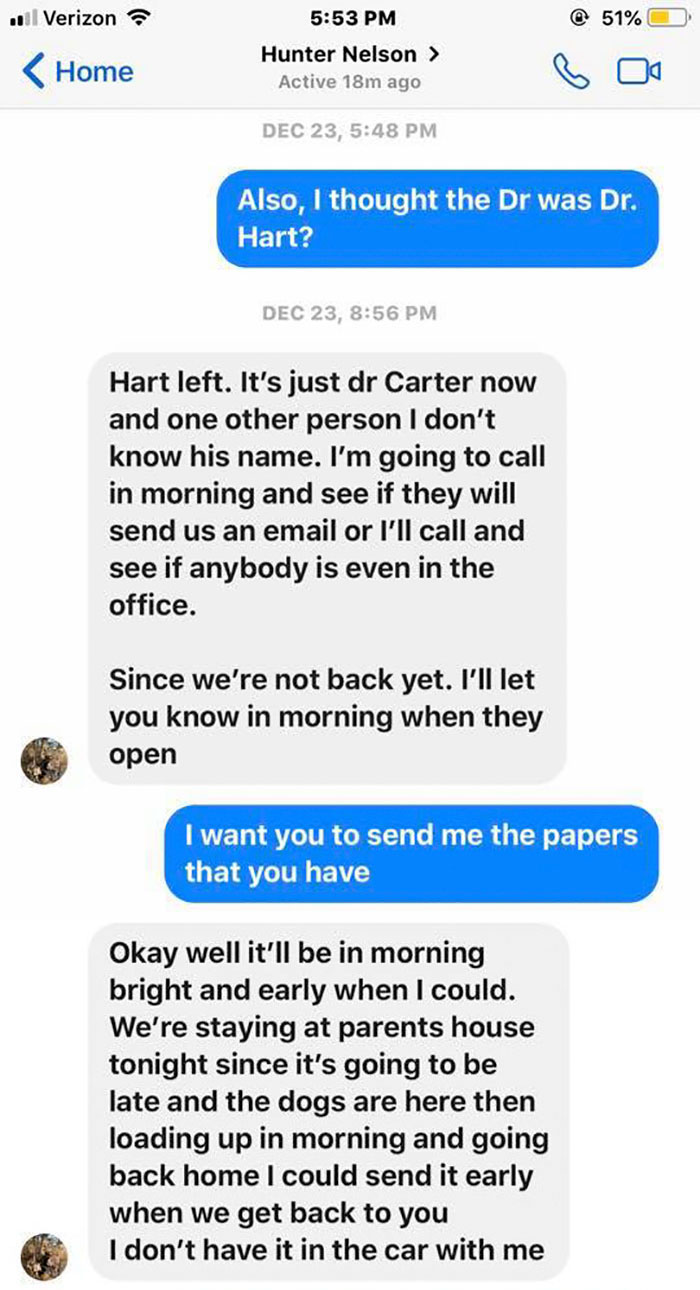 A Dog Trainer Who Allegedly Killed Or Sold A Dog In His Care Asked Not To Post His Texts On Social Media - Here They Are A Dog Trainer Who Allegedly Killed Or Sold A Dog In His Care Asked Not To Post His Texts On Social Media - Here They Are