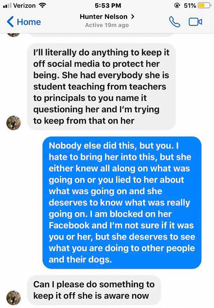 A Dog Trainer Who Allegedly Killed Or Sold A Dog In His Care Asked Not To Post His Texts On Social Media - Here They Are A Dog Trainer Who Allegedly Killed Or Sold A Dog In His Care Asked Not To Post His Texts On Social Media - Here They Are