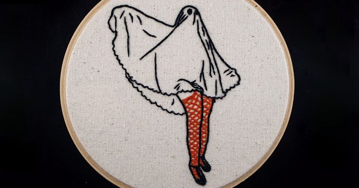 My Sister Spreads Body Positivity By Creating Embroidery Designs For People Of All Shapes And Sizes