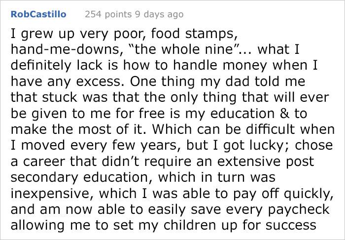 Poor Person Explains What Invisible Poverty Looks Like To His Rich Friend