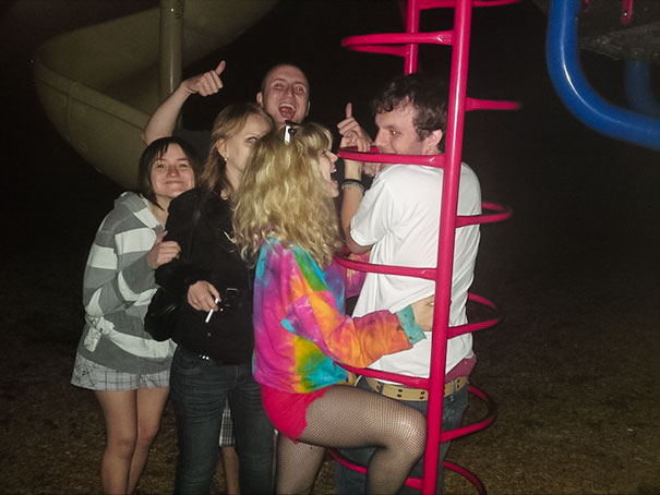 Got Really Wasted One Night, One Thing Led To Another, And This Happened