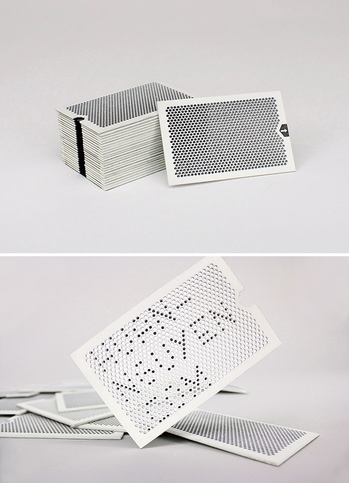 Personal Project Exploring A Different Approach To The Traditional Business Card Design