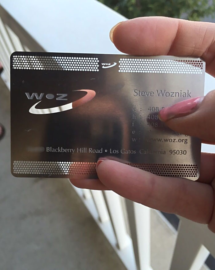The Coolest Business Card I've Ever Received