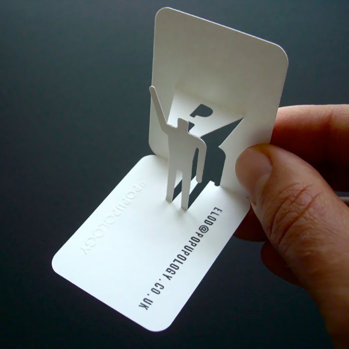 Pop-Up Business Card