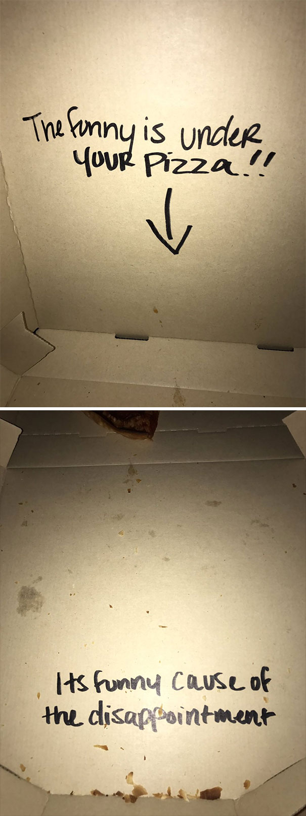 I Asked Pizza Hut To Draw A Funny Picture On My Pizza Box And This Is The Funniest Thing I've Ever Seen