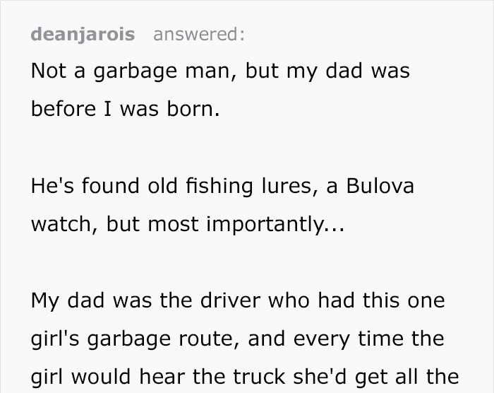This Ex-Garbageman Found The Most Valuable Treasure In The Trash &ndash; His Wife, And It Resulted In 26 Years Of Marriage
