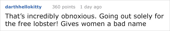 Guy Refuses To Pay $126 For His Date’s Food, So She Shows Him Her True Colors Guy Refuses To Pay $126 For His Date’s Food, So She Shows Him Her True Colors