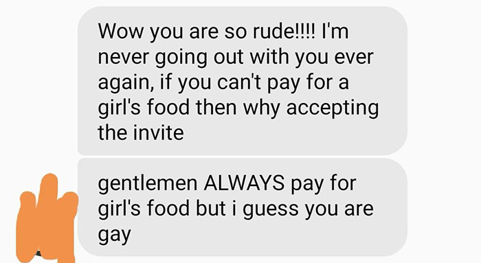 Guy Refuses To Pay $126 For His Date’s Food, So She Shows Him Her True Colors