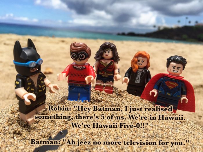 LEGO Batman And Squad On Holiday