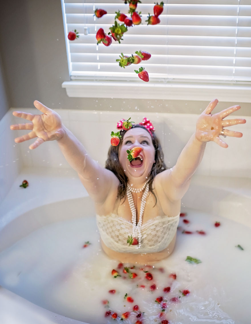 I Took Newborn Pictures Of My 34 Year Old Friend