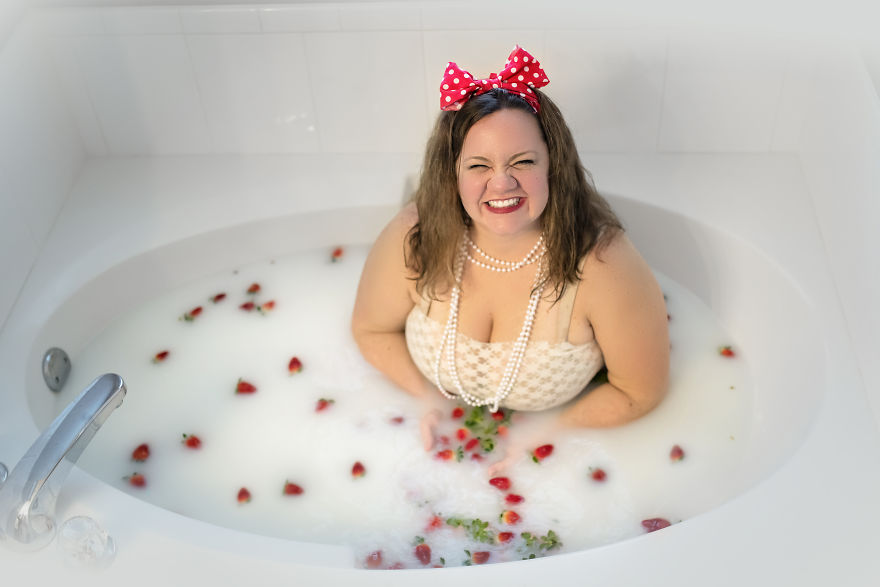 I Took Newborn Pictures Of My 34 Year Old Friend