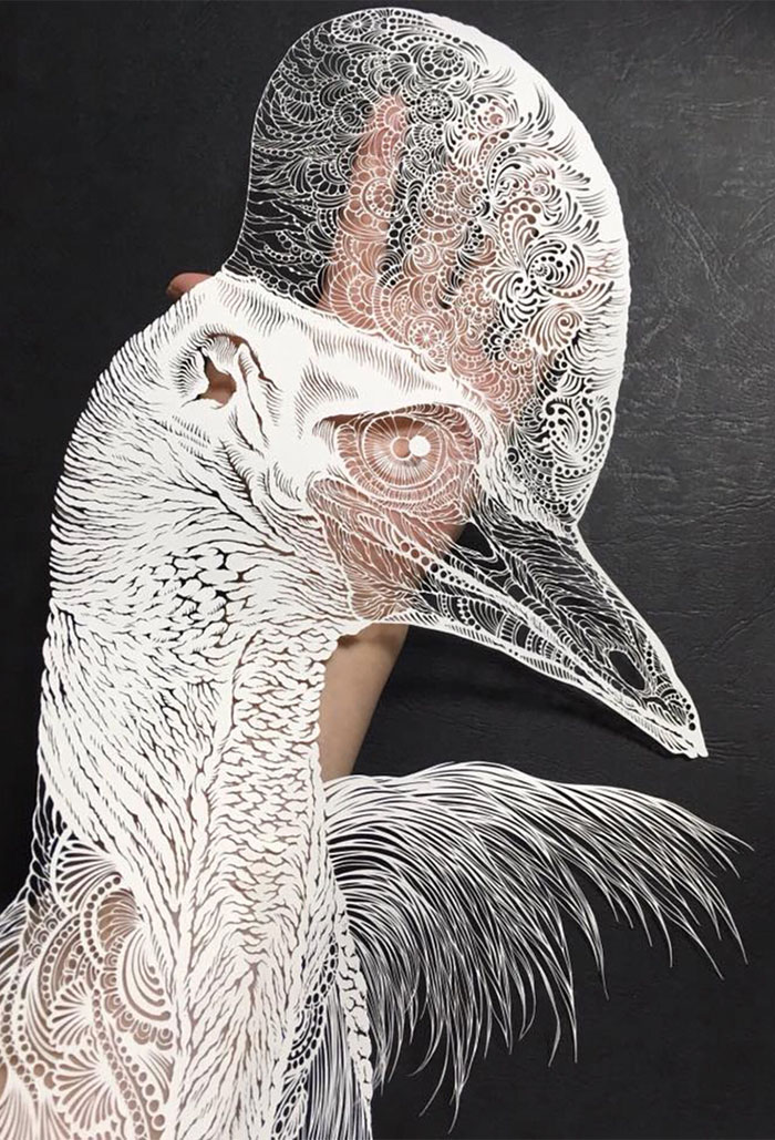 Japanese Artist Hand-Cuts Octopus From A Single Sheet Of Paper, And It&rsquo;s Even More Impressive From Up Close