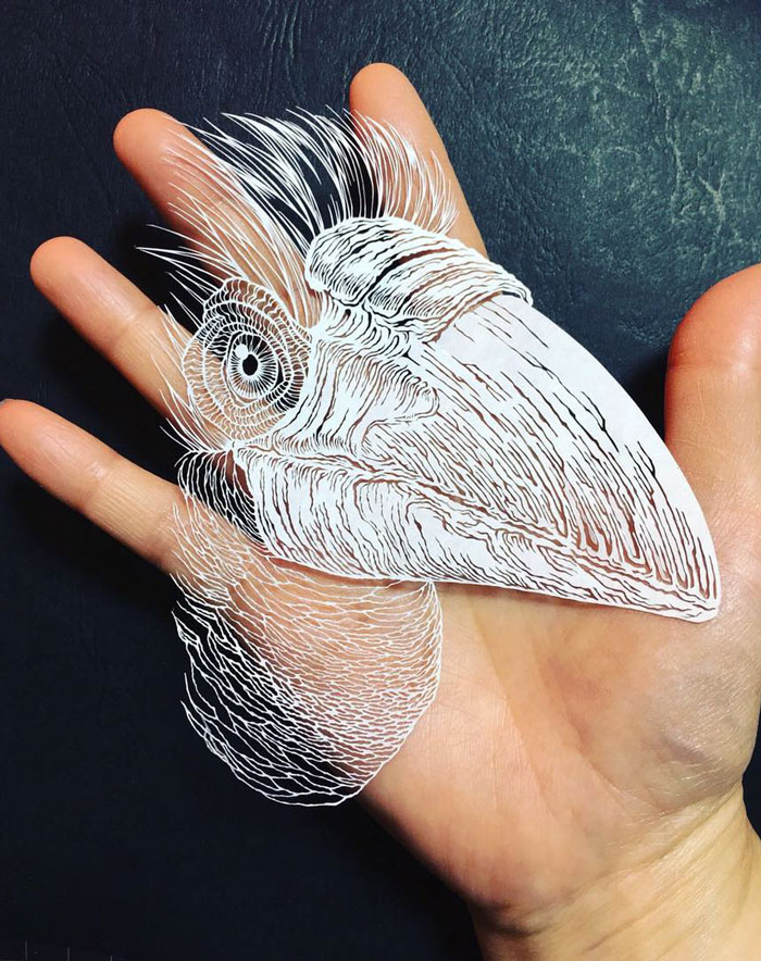 Japanese Artist Hand-Cuts Octopus From A Single Sheet Of Paper, And It’s Even More Impressive From Up Close Japanese Artist Hand-Cuts Octopus From A Single Sheet Of Paper, And It’s Even More Impressive From Up Close
