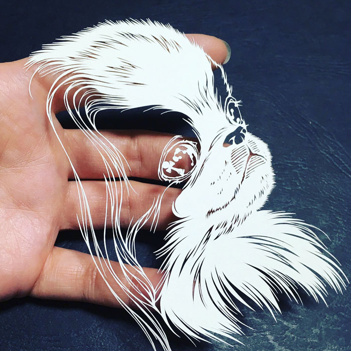 Japanese Artist Hand-Cuts Octopus From A Single Sheet Of Paper, And It&rsquo;s Even More Impressive From Up Close