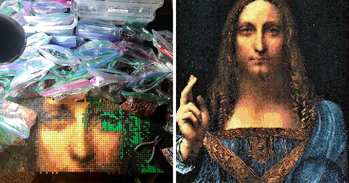 44 Incredible Mosaics Made Using Thousands Of LEGO Pieces By Joseph Kraham