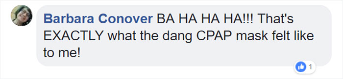 Doctors Tell This Man That He Needs To Wear A Mask To Help Him Breathe So He Turns It Into Alien Facehugger
