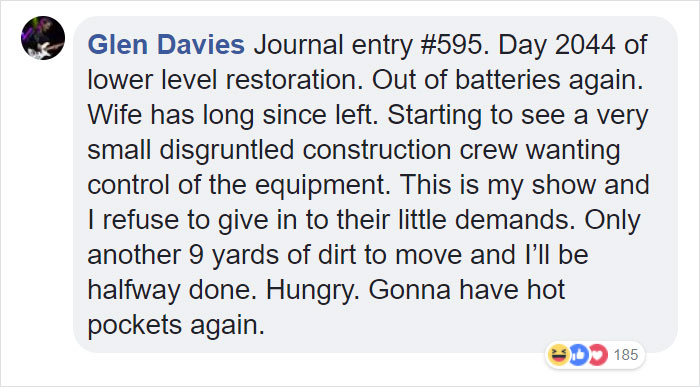 Guy Documents 14 Years Of Excavating His Basement With RC Toys, Has Over 6.3M Views Guy Documents 14 Years Of Excavating His Basement With RC Toys, Has Over 6.3M Views