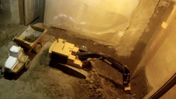 Guy Documents 14 Years Of Excavating His Basement With RC Toys, Has Over 6.3M Views Guy Documents 14 Years Of Excavating His Basement With RC Toys, Has Over 6.3M Views