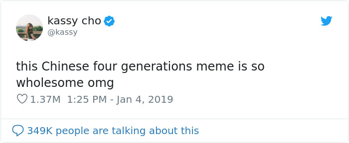 Chinese People Create A New Viral Meme Involving 4 Generations Of Family Members And It's Adorable Chinese People Create A New Viral Meme Involving 4 Generations Of Family Members And It's Adorable