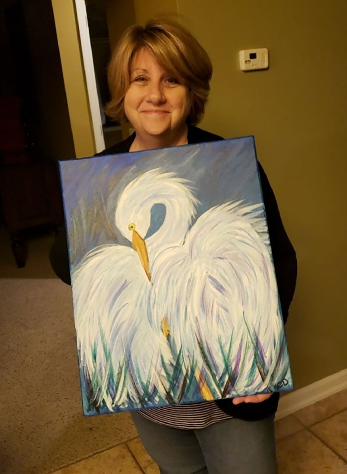 People Start A Chain Drawing After This Woman Thought No One Would Like Her Painting People Start A Chain Drawing After This Woman Thought No One Would Like Her Painting