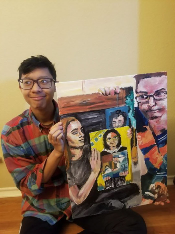 People Start A Chain Drawing After This Woman Thought No One Would Like Her Painting People Start A Chain Drawing After This Woman Thought No One Would Like Her Painting