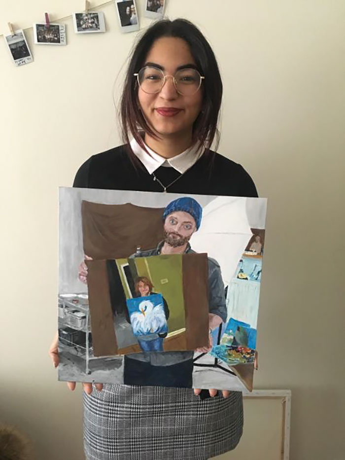 People Start A Chain Drawing After This Woman Thought No One Would Like Her Painting People Start A Chain Drawing After This Woman Thought No One Would Like Her Painting