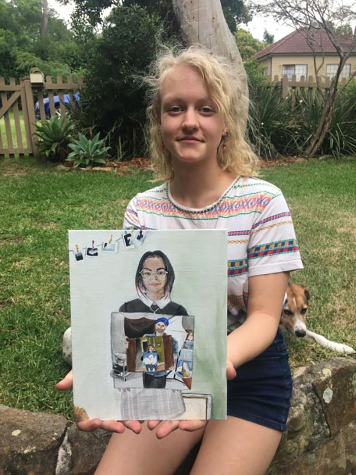 People Start A Chain Drawing After This Woman Thought No One Would Like Her Painting People Start A Chain Drawing After This Woman Thought No One Would Like Her Painting