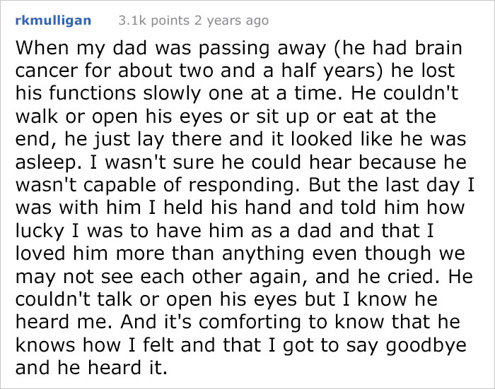 Man Shares What He Felt During A Coma And How It Helped Him Say Goodbye To His Mother Man Shares What He Felt During A Coma And How It Helped Him Say Goodbye To His Mother