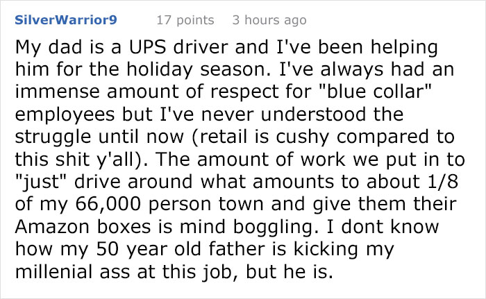 Someone Mocks Person For Being Just A Package Delivery Guy, Gets Perfect Lesson On Respect