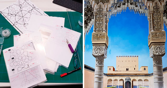 Artist Uses Her Mathematics Skills To Paint Magnificent 3D Murals