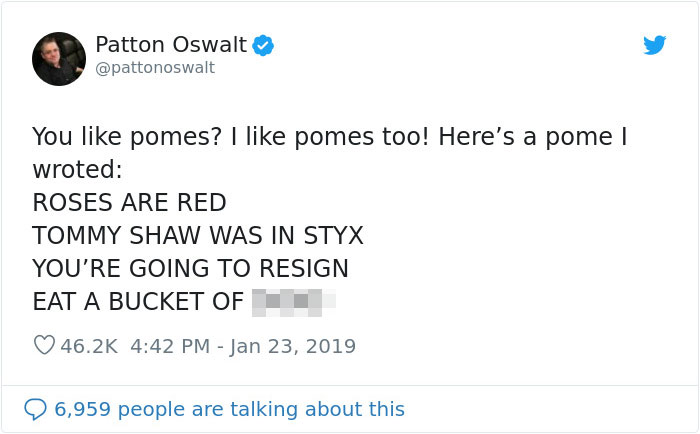 Patton Oswalt Gets Attacked By Troll On Twitter, Turns His Life Upside Down After Seeing His Timeline Patton Oswalt Gets Attacked By Troll On Twitter, Turns His Life Upside Down After Seeing His Timeline