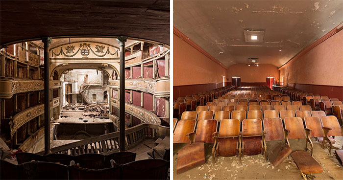 I Travel Europe To Capture The Remains Of Abandoned Theaters