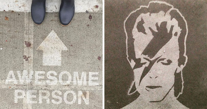 We Create Invisible Street Art That Only Appears When It Rains And You Can Do It Too