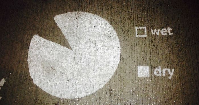 We Create Invisible Street Art That Only Appears When It Rains And You Can Do It Too