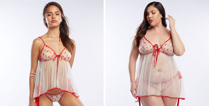 Someone Notices Rihanna's New Lingerie Is Different For Thin And Plus-Size Women, Posts Side-By Side Comparison Someone Notices Rihanna's New Lingerie Is Different For Thin And Plus-Size Women, Posts Side-By Side Comparison