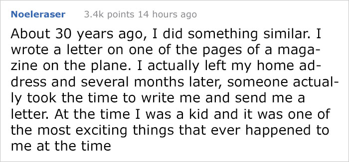 The Internet Is Trying To Find The Person Who Left This Note In An Airplane
