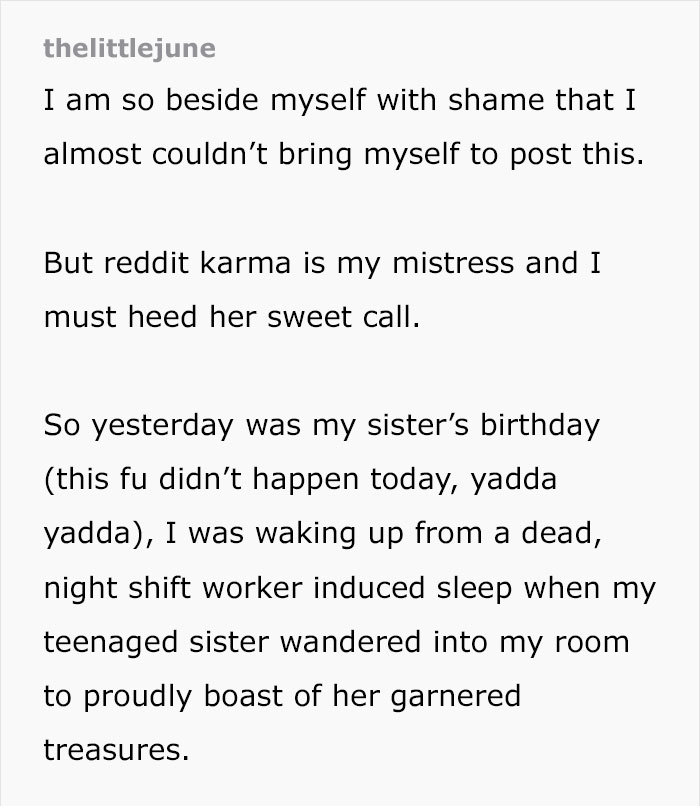 Woman Messes Up Sister’s Birthday By Swallowing Her Present And It’s Hilariously Embarrassing Woman Messes Up Sister’s Birthday By Swallowing Her Present And It’s Hilariously Embarrassing