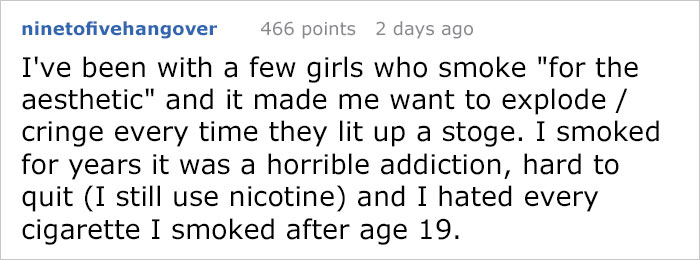 Someone Believes That People Who Don't Smoke Are Boring, Gets The Perfect Lesson