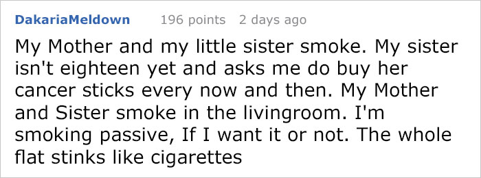 Someone Believes That People Who Don't Smoke Are Boring, Gets The Perfect Lesson